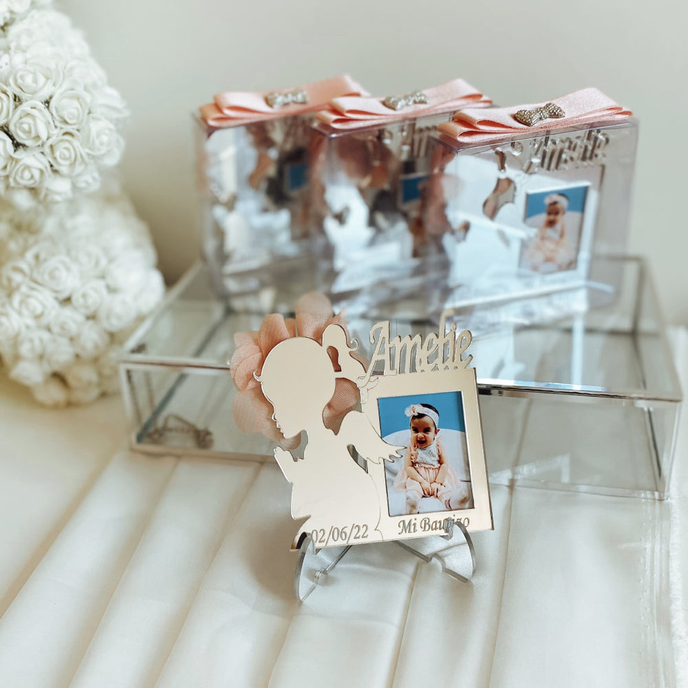 Marco de bautizo personalizado de Catherine Marco de bautizo personalizado de Catherine