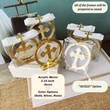 Personalized Baptism Cross Favors – Acrylic Christening Gifts with Box & Ribbon Personalized Baptism Cross Favors – Acrylic Christening Gifts with Box & Ribbon