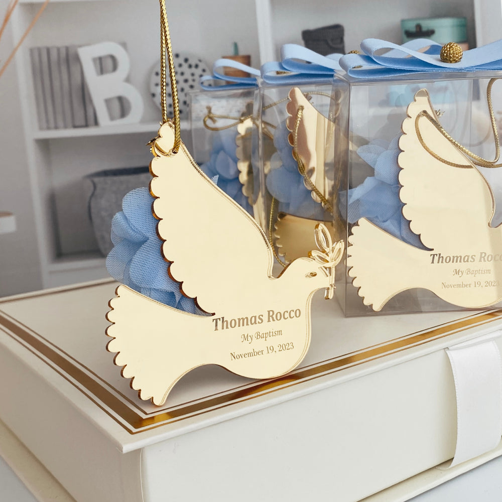 Baptism Ornament, Personalized Baptism Christmas Tree Ornament, Godson Baptism Gift, Baptism Gift Boy and Boy, Baptism Dove, Memorial Ornaments Baptism Ornament, Personalized Baptism Christmas Tree Ornament, Godson Baptism Gift, Baptism Gift Boy and Boy, Baptism Dove, Memorial Ornaments