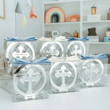Personalized Baptism Cross Favors – Acrylic Christening Gifts with Box & Ribbon Personalized Baptism Cross Favors – Acrylic Christening Gifts with Box & Ribbon