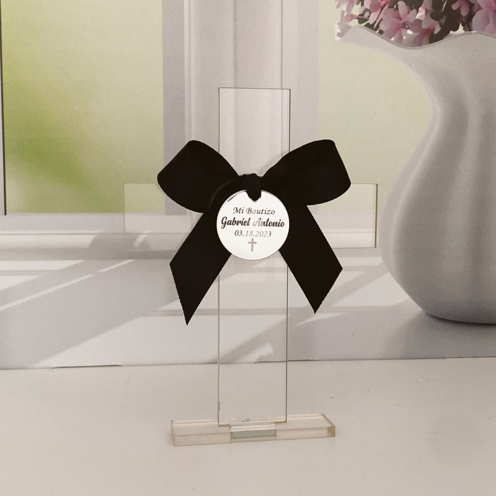 Personalized Acrylic Cross Favors – Custom Mirror Gifts for Baptism, Christening, Holy Communion, or Confirmation Personalized Acrylic Cross Favors – Custom Mirror Gifts for Baptism, Christening, Holy Communion, or Confirmation