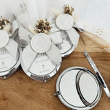 Espejo compacto dorado personalizado para primera comunión de Christina Espejo compacto dorado personalizado para primera comunión de Christina