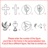 Personalized Silver Baptism Mirror Favor – Elegant Keepsake Gift for Christening & Godparents Personalized Silver Baptism Mirror Favor – Elegant Keepsake Gift for Christening & Godparents