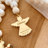 Personalized Mini Wooden Rosary Favor – Custom Baptism & First Communion Gift with Acrylic Charm Options Personalized Mini Wooden Rosary Favor – Custom Baptism & First Communion Gift with Acrylic Charm Options