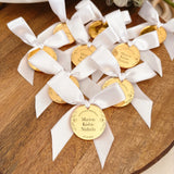 Personalized Wedding Tags with Ribbon – Acrylic Keepsake Favor Personalized Wedding Tags with Ribbon – Acrylic Keepsake Favor
