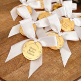 Personalized Wedding Tags with Ribbon – Acrylic Keepsake Favor Personalized Wedding Tags with Ribbon – Acrylic Keepsake Favor