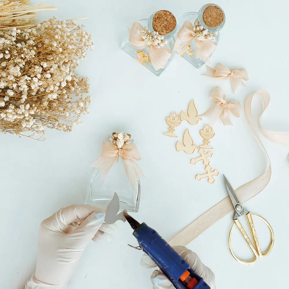 Personalized Angel Baptism Favors – Acrylic Mirror Magnet with Ribbon & Custom Engraving Personalized Angel Baptism Favors – Acrylic Mirror Magnet with Ribbon & Custom Engraving