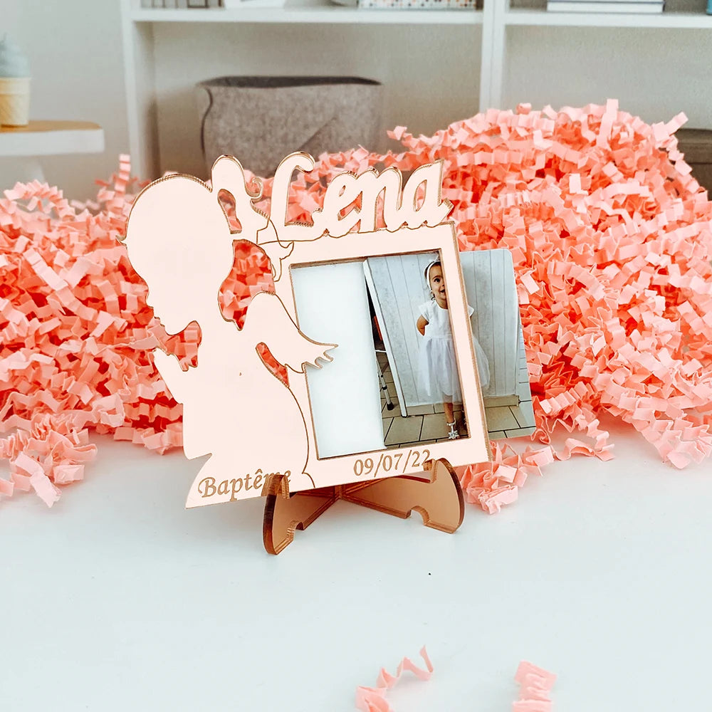 Marco de bautizo personalizado de Catherine Marco de bautizo personalizado de Catherine