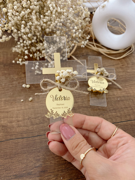 Cleopatra Magnetic Baptism Cross Party Favors