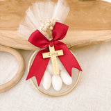 Personalized Almond Candy Favor – Elegant Keepsake for Baptism, Quinceañera or Special Occasions