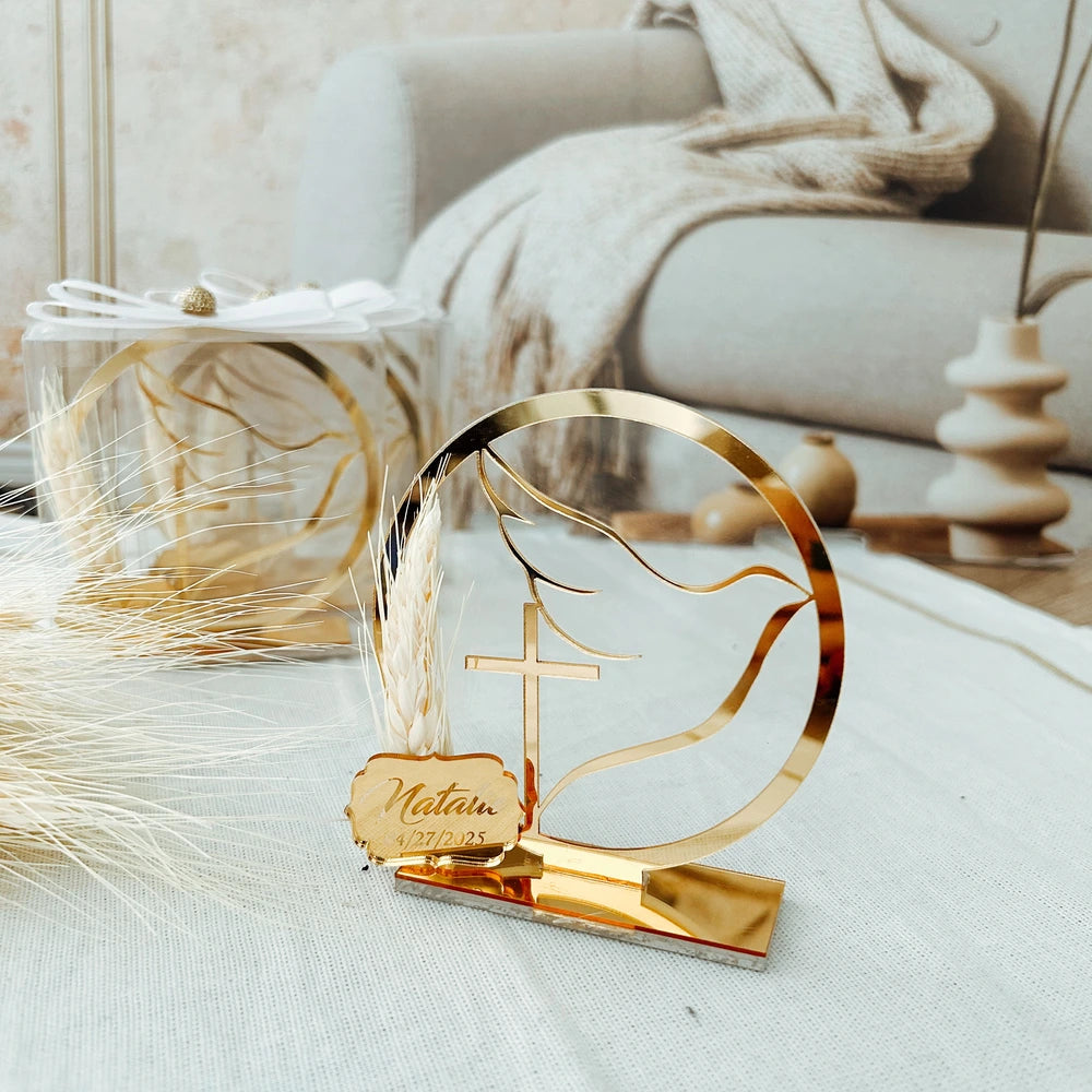 Baptism Favors, First Communion Favors, Baptism Souvenir, Christening Favors, Confirmation, Wheat, Erste Heilige Kommunion, Taufe, Dove