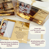Personalized Baptism Mirror Acrylic Frame with Stand New