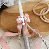 Personalized Baptism Candle with Name – Handmade Christening, Communion & Confirmation Ceremony Candle